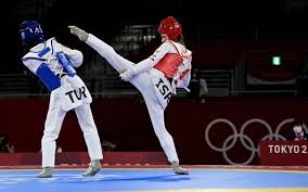 Approximately 5,000 medals have been produced from small electronic devices that were contributed by people all over japan. First Tokyo Medal Avishag Semberg Wins Taekwondo Bronze Israel S 1st In Field The Times Of Israel