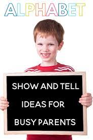 Where can i find a letter for show and tell? Show And Tell Ideas For Every Letter Sarah Chesworth