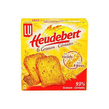 Lu Heudebert Biscottes 6 Cereales 300 Gr Granen Vezelrijke Voeding Vezel