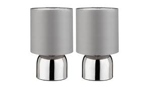 Top picks related reviews newsletter. Buy Argos Home Pair Of Touch Table Lamps Flint Grey And Chrome Table Lamps Argos