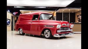 Still a very nice truck. 1959 Chevrolet Apache Panel Van For Sale Youtube