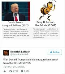 Trump Speech From Bee Movie Memes Humor Funny Pictures