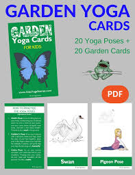 garden yoga ideas for kids kids yoga