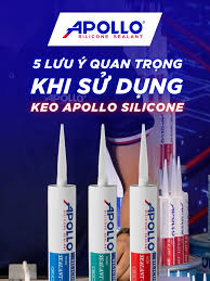 5 Lưu ý quan trọng khi sử dụng keo Apollo Silicone tại nhà