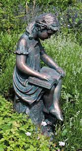 Daphne Statue Bronze Effect Garden Statues Statue Reading Garden