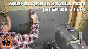 Enjoy the freedom to create inspiring layouts, use otherwise. Wedi Board Installation For Fundo Primo Shower Step By Step Youtube