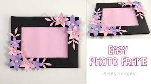 Photo Frame Making At Home Diy Photo Frame Easy Picture Frame Diy How In 2021 Diy Photo Frame Diy Picture Frames Frame Diy