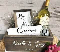 Fill the basket with snacks like milk duds, chips, m&m. Bridal Shower Gift Basket Ideas Bridal Shower 101