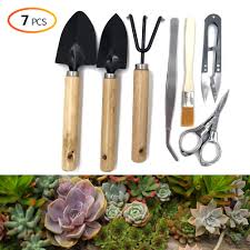 Shop online for $1 tools including hammers, screwdrivers, tape measures, pliers, nails and screws, safety gloves, and more quality hardware for just $1 each at dollar tree. 7pcs Diy Mini Gardening Tools Mini Garden Scissors Shovels Claw Hand Tools Bonsai Set Kit Garden Tools Spade Shovel Aliexpress
