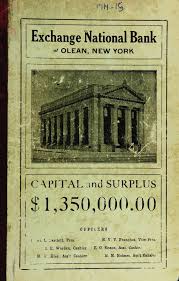 E x c h a n g e N a t i o n a l B a n k «i O L E A N ...