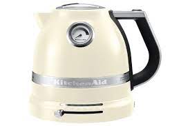 Wide mouth opening of the kettle makes cleaning a simple task. Kitchenaid Artisan 1 5l Kettle 5kek1522bac Almond Cream Ireland