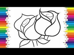 رسومات بالرصاص رسم وردة سهلة للمبتدئين رسم سهل تعليم الرسم للمبتدئين how to draw a rose easy youtube art
