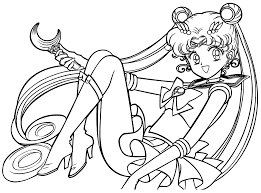 Sailor Moon Para Colorear