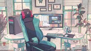Pin By Niki Chan On Hatsune Miku Gaming Chair Wallpaper Decor