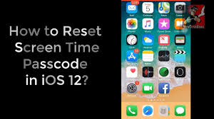How To Reset Screen Time Pass Code In Iphone Ios 12 Screen Time Coding Iphone Screen