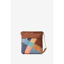 Consultez les sacs à bandoulière en cuir pour femmes par fendi. Desigual Petit Sac Bandouliere Ethnique Femme En Simili Cuir Avec Patch Bleu Et Camel 20saxpe3 Taille 23 Cm Achat Vente Desigual Petit Sac Cdiscount