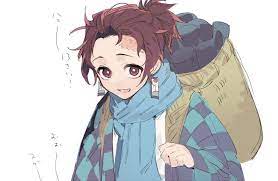 tanjiro kamado イラスト アニメ 絵