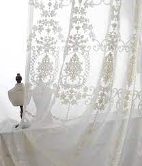 A Pair Of White Sheer Curtains Made To Order Upto 104l Etsy In 2021 White Sheer Curtains Curtains Made To Order Sheer Curtains