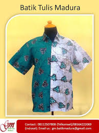 Batik malang terkenal dengan warna yang cerah. Kemeja Cacak Type Selingkuh Hijau Gajah Mungkur Batik Tulis Madura Facebook