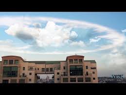 Ring Cloud Makes Trumpet Sound Over Jerusalem Youtube Trumpets Jerusalem Clouds