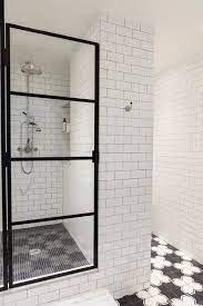 Maybe you would like to learn more about one of these? Pin By Peggy Matlock On Home More White Tile Shower Bathroom Design Black Shower Floor Tile