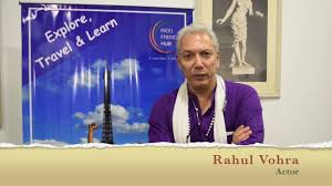 The actor lost his battle to coronavirus. Indo French Hub Actor Rahul Vohra At The Launch Of French Cine Hub Facebook