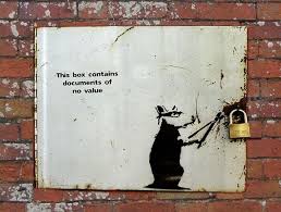 Graffiti artist and prankster banksy utilizes satire, subversion, dark humor to create resonant social, political, and humanist messages. Banksy Street Artist Robber Rat Document Box Print A4 A3 A2 A1 Ebay