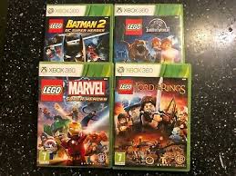 Amante de los juegos de xbox360? 4 Pal Xbox 360 Lego Games Marvel Super Heroes Batman 2 Dc Superheroes Lotr Jw Ebay