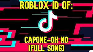 Maybe you would like to learn more about one of these? Roblox Music Id Code For Capone Oh No Viral Tiktok Song Capone Oh No Tiktok Trend Know Your Meme