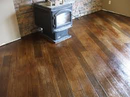 Concrete Wood Supremecrete Concrete Wood Floor Concrete Stained Floors Best Flooring For Basement