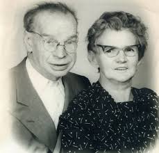 James Simmons and Thelma Murray at their marriage