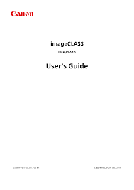 The imageclass lbp312x can be deployed as part of a gadget fleet handled via uniflow, a relied on the option which uses innovative tools to help canon imageclass lbp312x driver download for printer and scanner: Https Cdn Cnetcontent Com C3 66 C3665a06 5a45 4884 8c9f 751cee79b115 Pdf