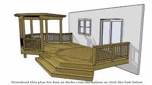 Having a plan to expand on an existing deck is better than replacing one that was already built. Free Deck Plans And Designs For Diyers Youtube