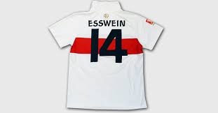 Karten für das spiel gibt es unter: Alexander Essweins Brust Raus Fur Inklusion Vfb Trikot