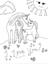 Unique i love you to the moon and back posters designed and sold by artists. Unicorn Coloring Pages Raising Smart Girls