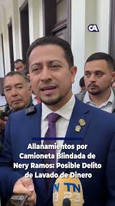 Operativo por camioneta de lujo supuestamente vinculada a Nery Ramos