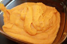 Puree De Patate Douce Au Thermomix Version 2 Puree Patate Douce Patate Douce Thermomix Puree De Patate