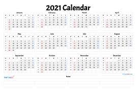 Printable 2021 calendar by year preview. Free Printable 2021 Yearly Calendar With Week Numbers Calendar With Week Numbers Printable Yearly Calendar Annual Calendar Printable