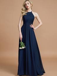 A Line Princess Halter Sleeveless Ruched Floor Length Chiffon Bridesmaid Dresses Floor Length Chiffon Bridesmaid Dresses Cheap Bridesmaid Dresses Online Bridesmaid Dresses