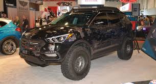 Rockstar Energy Hyundai Santa Fe Sport Looks Like A Battle Car Carscoops Hyundai Santa Fe Sport Santa Fe Sport Hyundai Santa Fe
