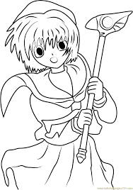 Nice Cardcaptor Sakura Coloring Page for Kids - Free Cardcaptor Sakura  Printable Coloring Pages Online for Kids - ColoringPages101.com | Coloring  Pages for Kids