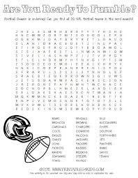 All 32 Nfl Teams Football Wordsearch Superbowl Party Football Word Search Superbowl Party Games