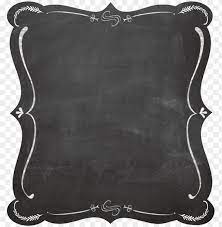 Chalkboard Frame Vector Png Image With Transparent Background Png Free Png Images Framed Chalkboard Simple Borders Chalkboard