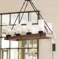 Rectangular Island Pendant 8 Lights Lnc Home