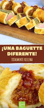 Una Baguette Diferente Recetas Almuerzo Baguette Relleno Porciones De Comida