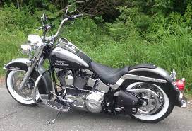 Slammed 2005 Harley Davidson Custom Heritage Softail Harley Davidson Bikes Harley Davidson Harley