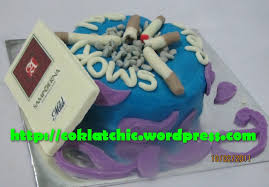 Jual kue roko dengan harga rp19.000 dari toko online alfi jewellery, kab. Asbak Dan Rokok Cake Coklatchic Cake Est 2004