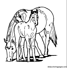 You can also join your kids in this activity. Horse Coloring Page Coloring Home