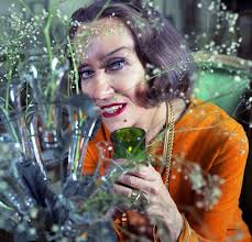 Allan Warren photographed Gloria Swanson in her apartment at 920 Fifth  Avenue in 1972. These photographs were taken around four in the morning,  after Ms. Swanson performed in BUTTERFLIES ARE FREE and