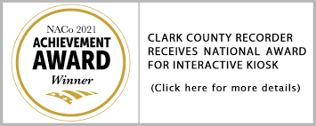The real estate office records and files documents such as warrranty, quit claim and security deeds, liens and plats. Clark County Recorder Official Site